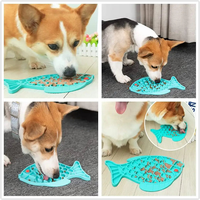 Tapis de Léchage Anti-Stress Chien et Chat — Calme Garanti
