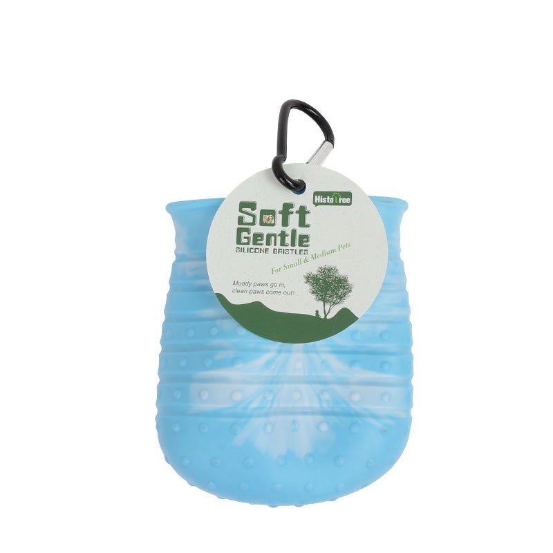 Nettoyeur de Pattes Chien Portable — Pattes Propres en 10 Secondes