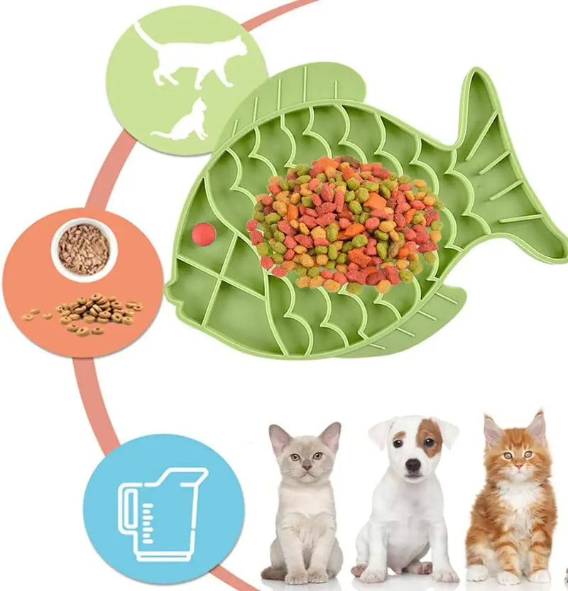Tapis de Léchage Anti-Stress Chien et Chat — Calme Garanti