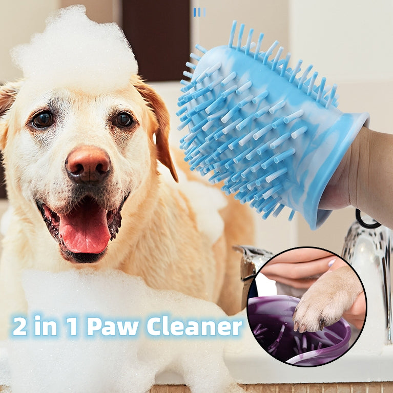 Nettoyeur de Pattes Chien Portable — Pattes Propres en 10 Secondes