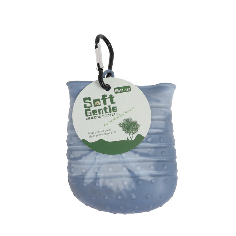 Nettoyeur de Pattes Chien Portable — Pattes Propres en 10 Secondes